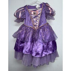 Disney Princess Rapunzel Dress Up Costume Size XS 3 4 Tangled Purple Halloween